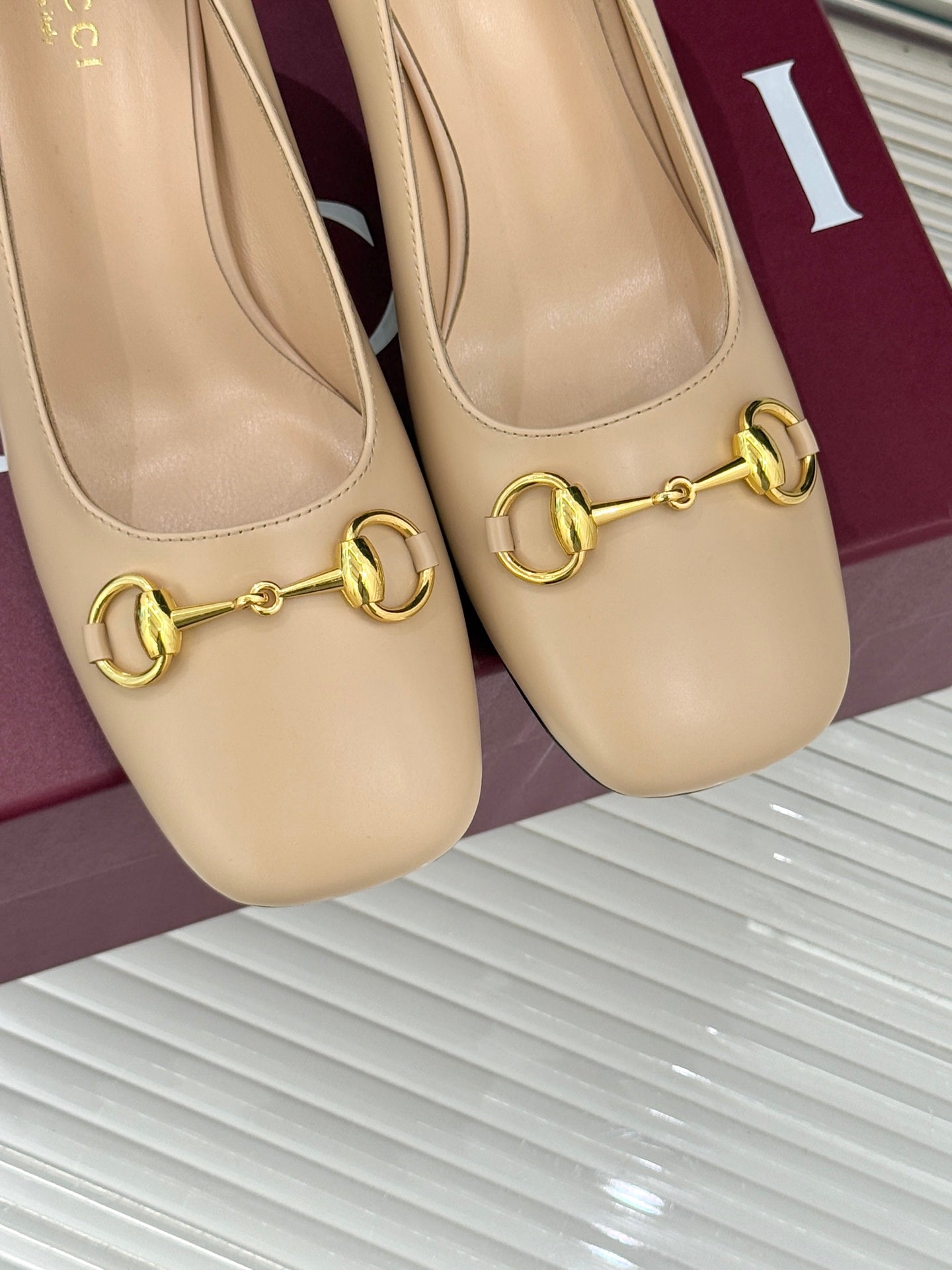 Gucci Horsebit Block Heel Pumps – 2025 Collection