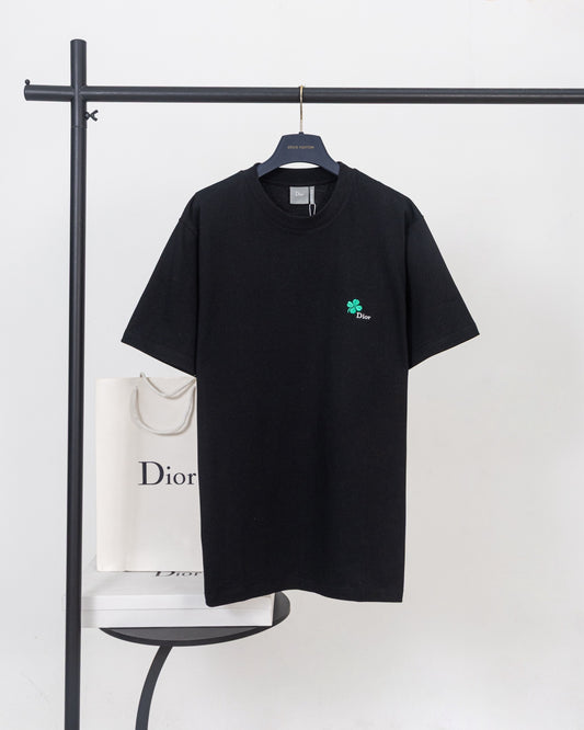 Dior Lucky Clover Embroidered T-Shirt – 2025SS Collection