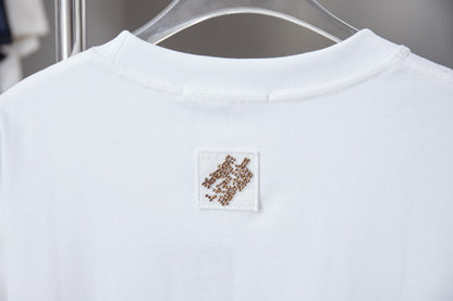 Louis Vuitton Sequin Embroidered Patchwork T-Shirt – 2026SS Early Spring Collection