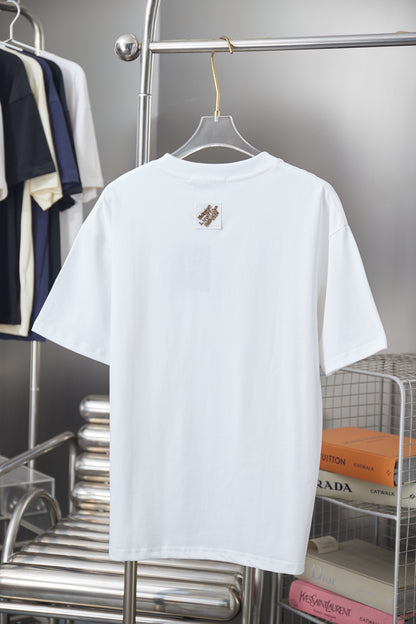 Louis Vuitton Sequin Embroidered Patchwork T-Shirt – 2026SS Early Spring Collection