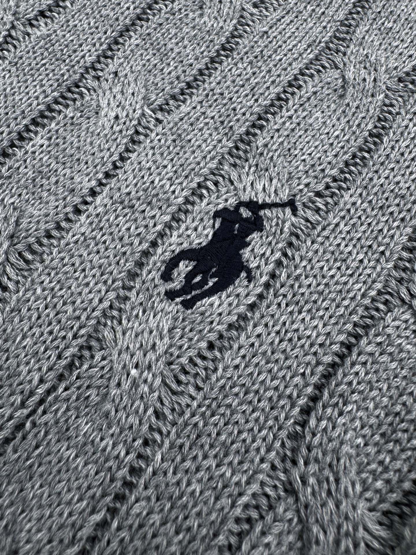 Ralph Lauren Cable-Knit Short-Sleeve Sweater