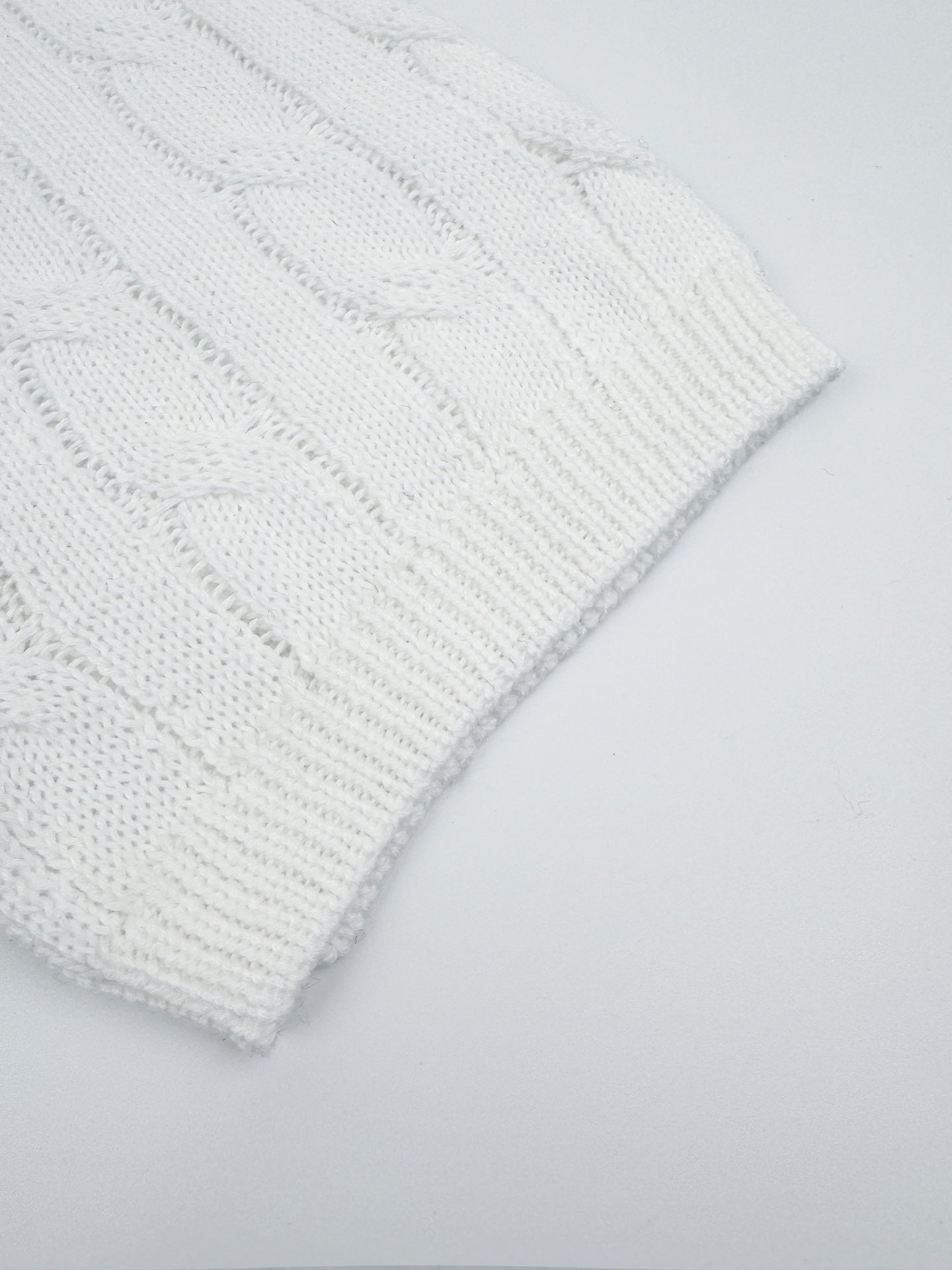 Ralph Lauren Cable-Knit Short-Sleeve Sweater