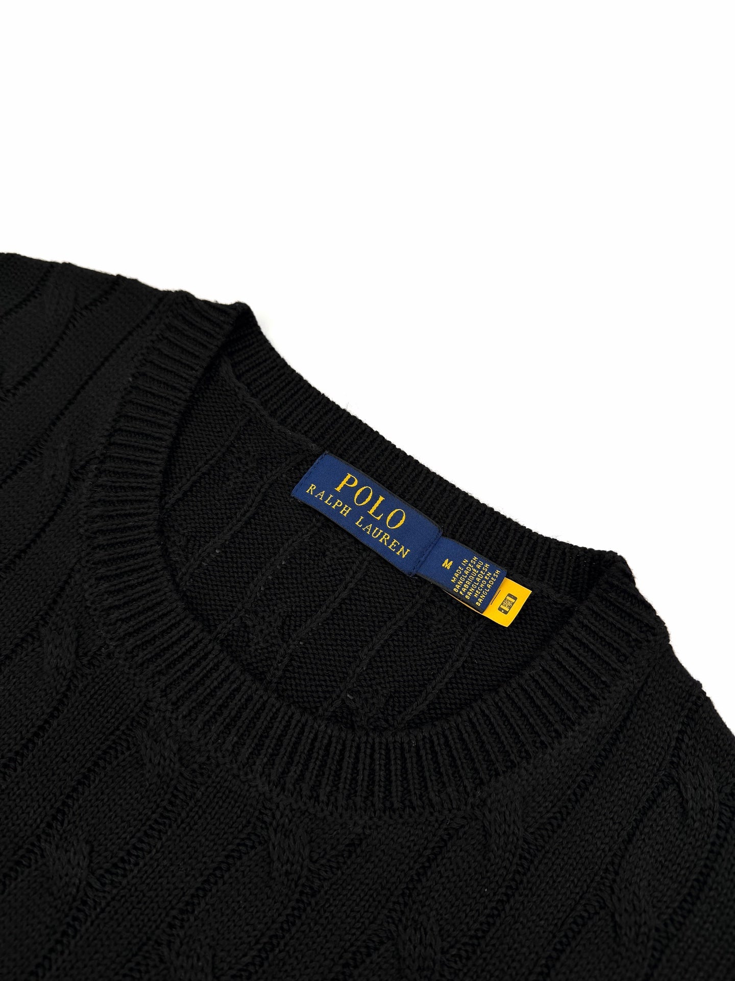 Ralph Lauren Cable-Knit Short-Sleeve Sweater