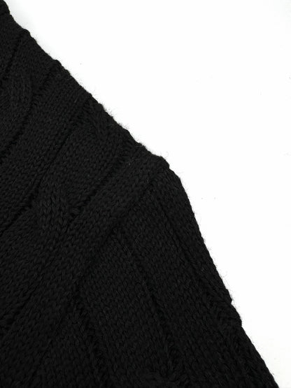 Ralph Lauren Cable-Knit Short-Sleeve Sweater