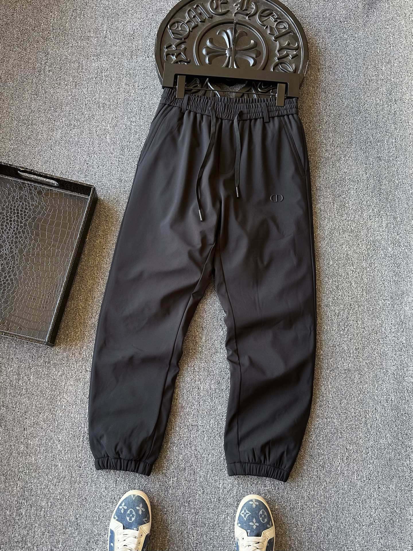 Dior CD Logo White Duck Down Pants – 2024FW