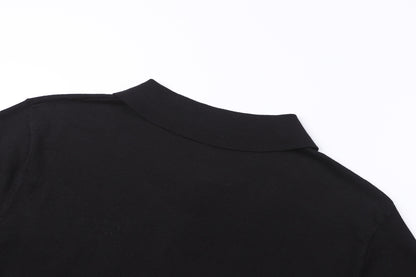 Celine Logo Embroidered Pullover Polo Shirt – 26SS
