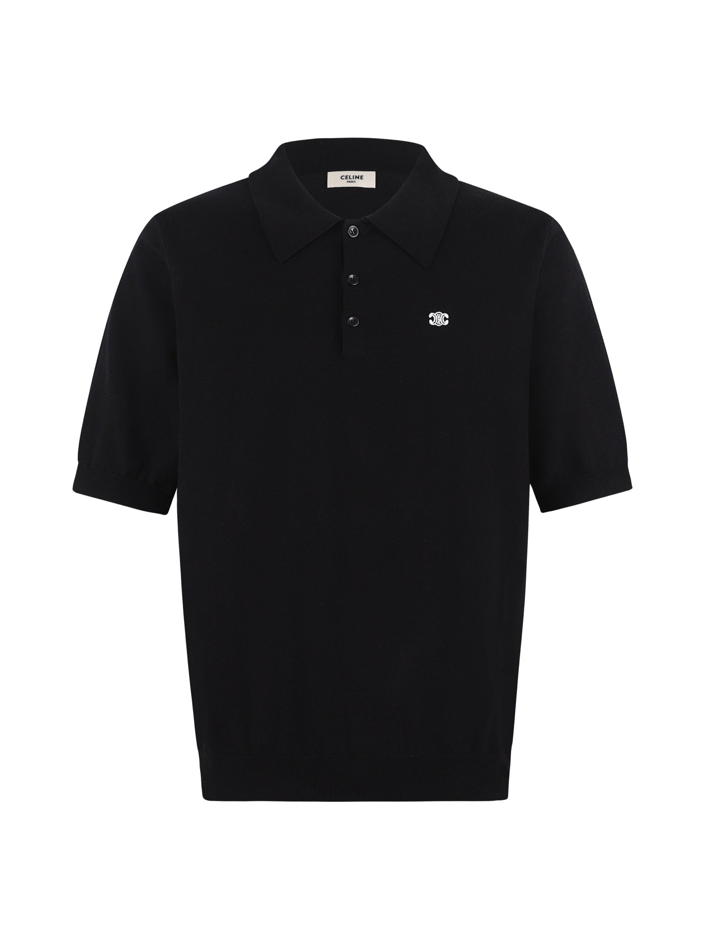 Celine Logo Embroidered Pullover Polo Shirt – 26SS