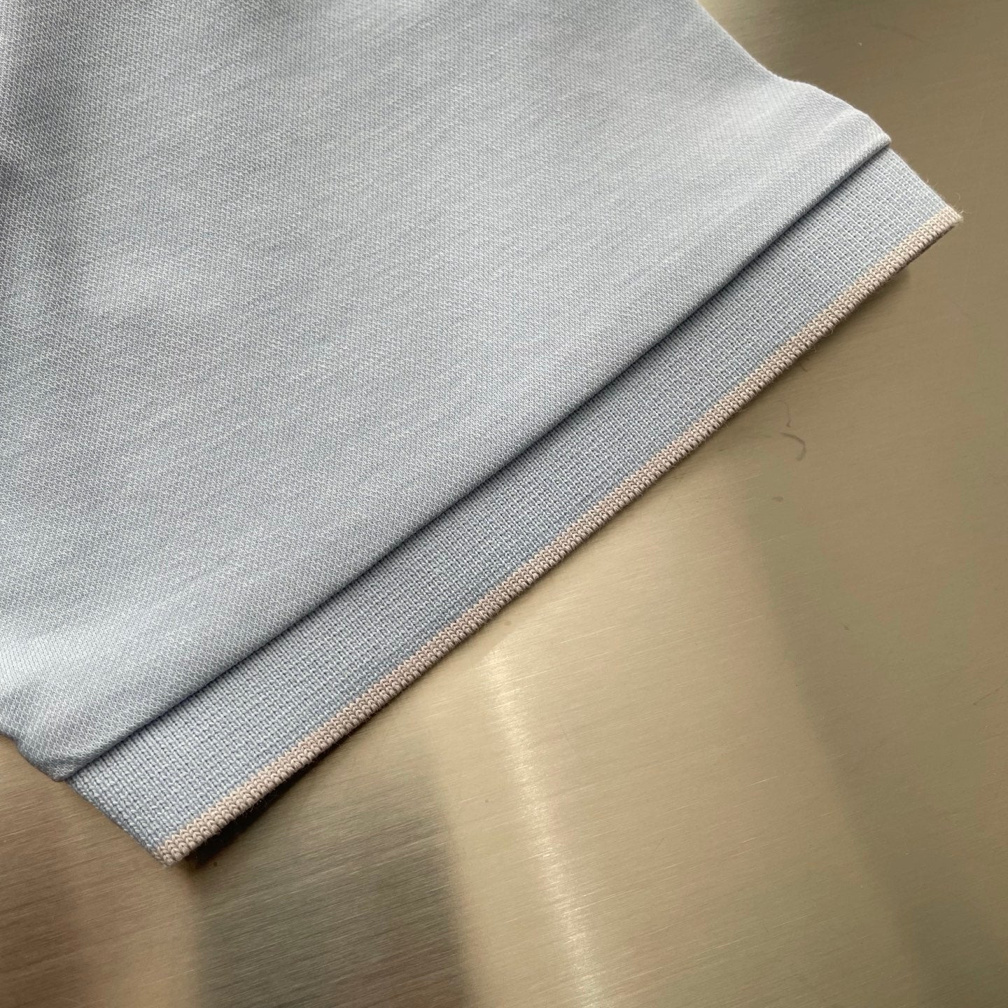 Loro Piana Embossed Embroidery Ice Silk Polo Shirt – 2026SS