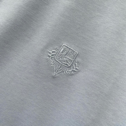 Loro Piana Embossed Embroidery Ice Silk Polo Shirt – 2026SS
