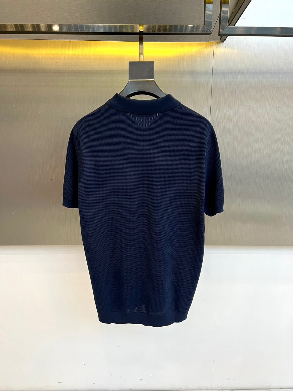 Loro Piana Knitted Ice Silk Polo Shirt – 2026SS