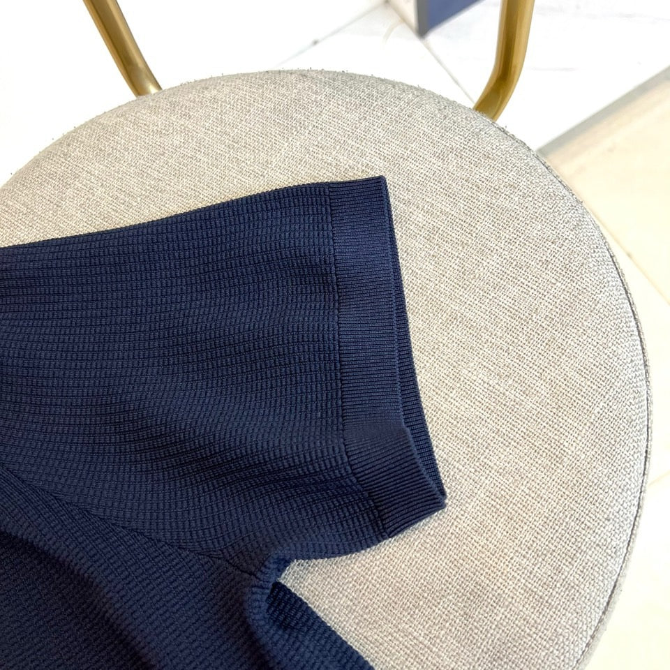 Loro Piana Knitted Ice Silk Polo Shirt – 2026SS
