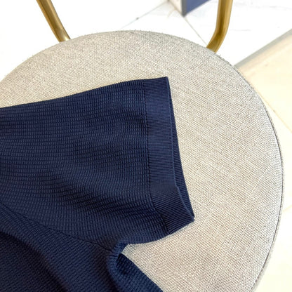 Loro Piana Knitted Ice Silk Polo Shirt – 2026SS