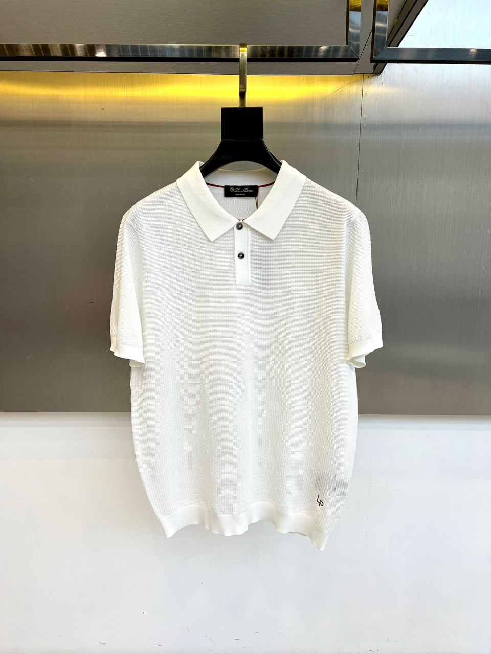 Loro Piana Knitted Ice Silk Polo Shirt – 2026SS