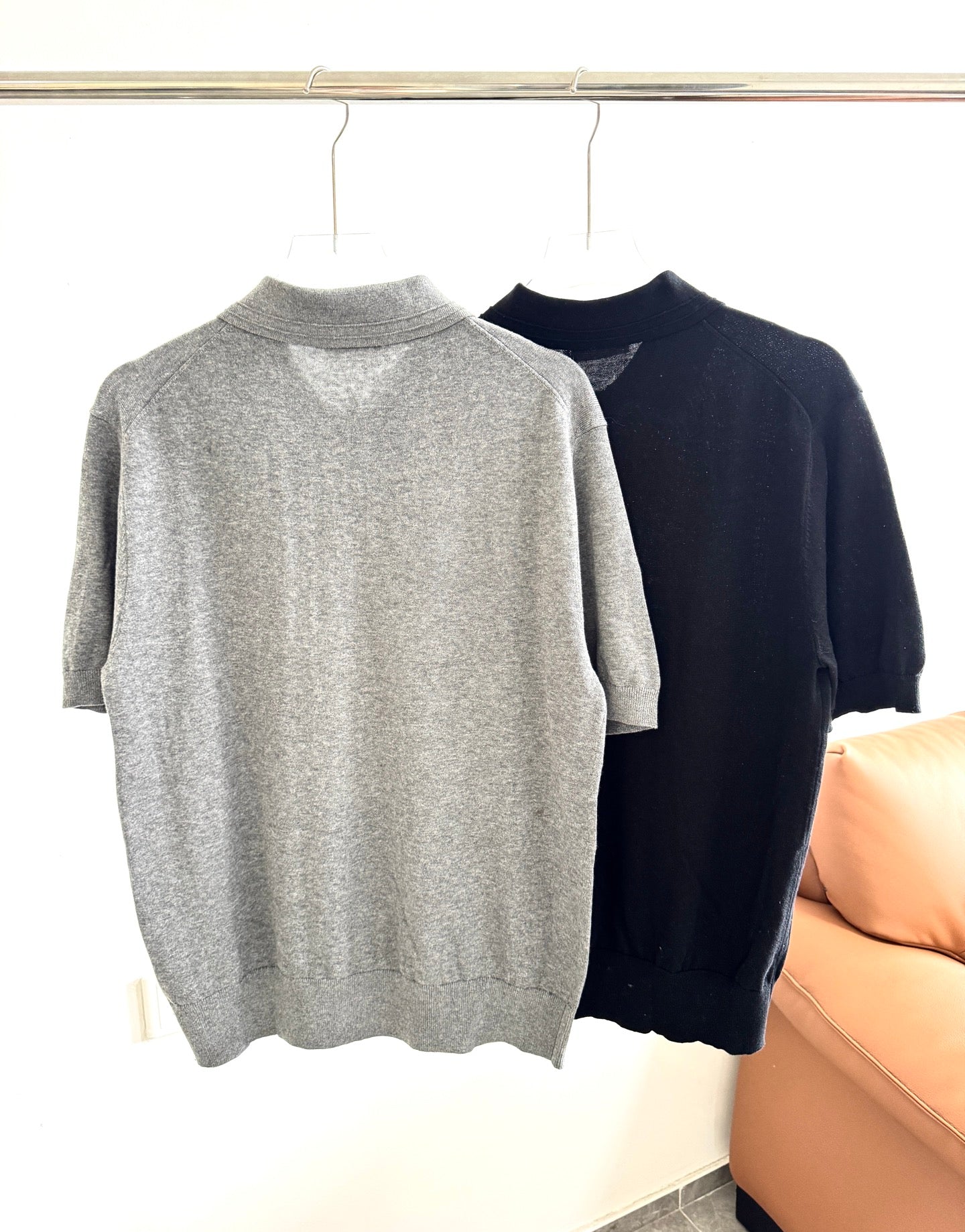 Dior Early Spring Mixed-Knit Polo Tee – 2025