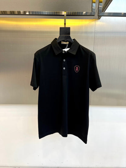 Brunello Cucinelli Short-Sleeved Polo Shirt – 2026 Spring/Summer Collection