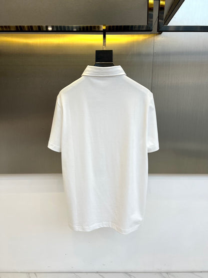 Brunello Cucinelli Short-Sleeved Polo Shirt – 2026 Spring/Summer Collection