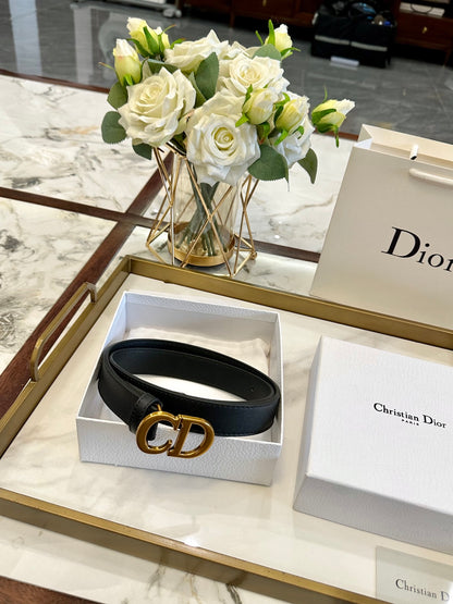 Dior Classic Leather Belt – 3.0cm