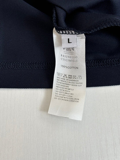 Brunello Cucinelli BC Logo Embroidered Polo Shirt – 2025