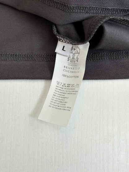 Brunello Cucinelli BC Logo Embroidered Polo Shirt – 2025