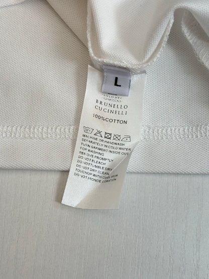 Brunello Cucinelli BC Logo Embroidered Polo Shirt – 2025