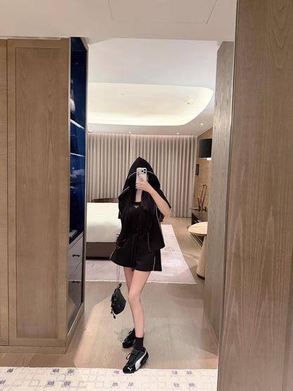 Prada Triangle Logo Three-Piece Set