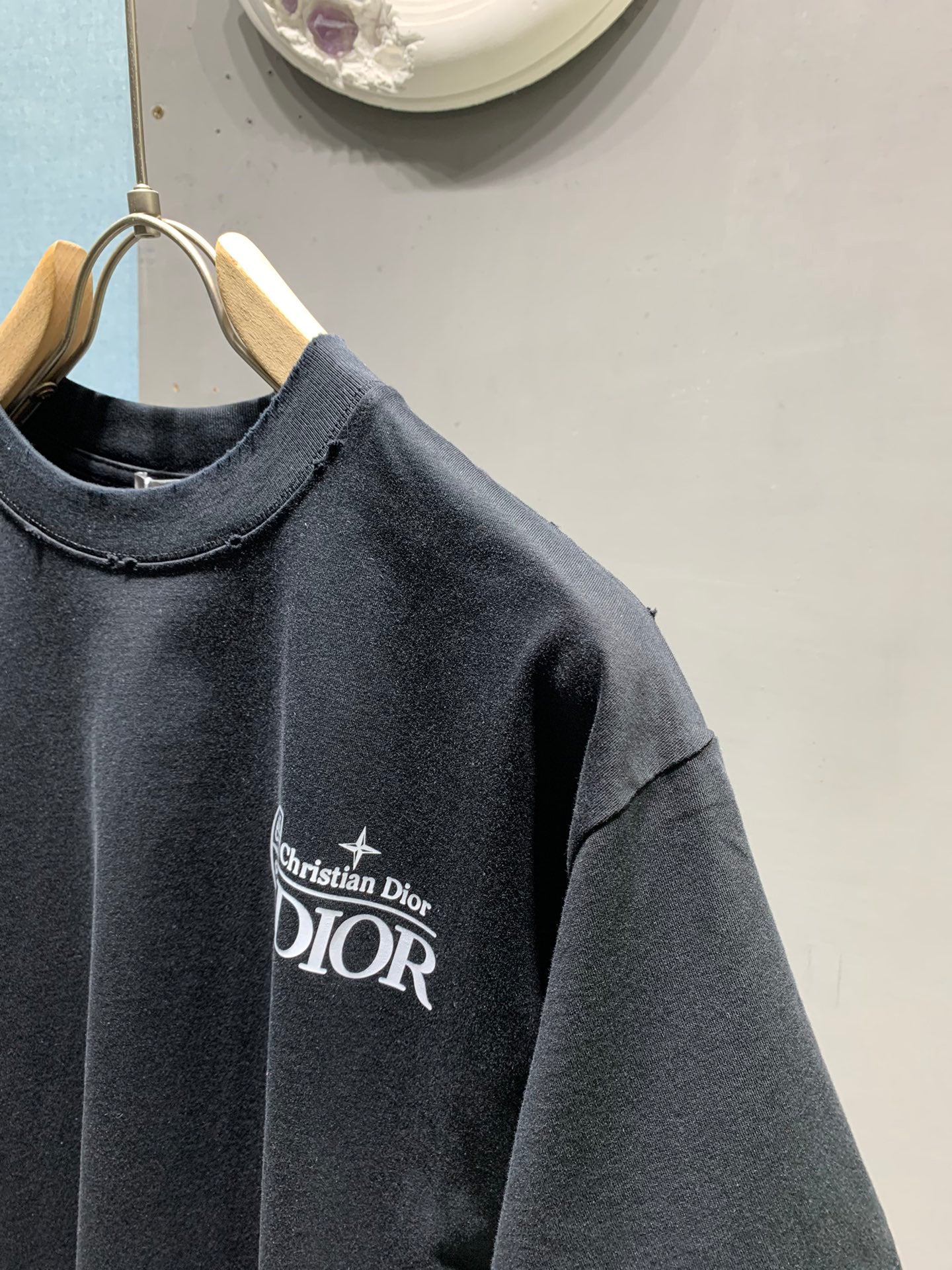Dior Collaboration Adhesive Logo T-Shirt