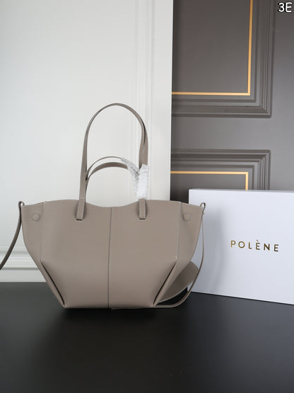 Polène Foldable Cowhide Tote Bag – Autumn/Winter Collection