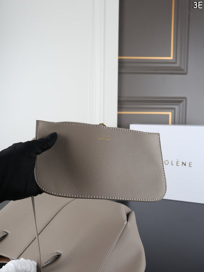 Polène Foldable Cowhide Tote Bag – Autumn/Winter Collection