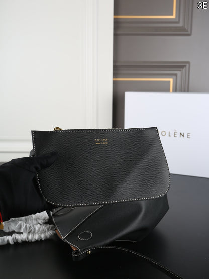 Polène Foldable Cowhide Tote Bag – Autumn/Winter Collection