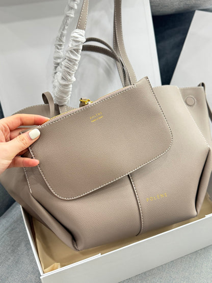Polène Large Cowhide Tote Bag – Autumn/Winter Collection
