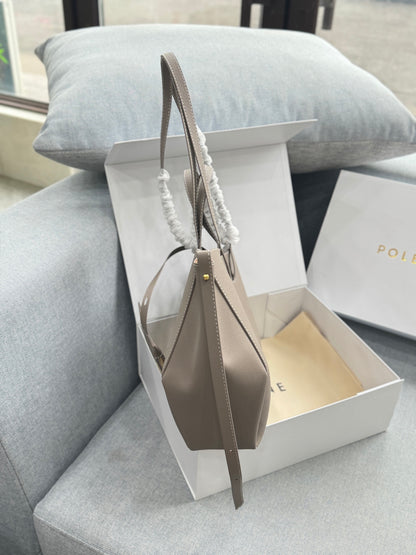 Polène Large Cowhide Tote Bag – Autumn/Winter Collection