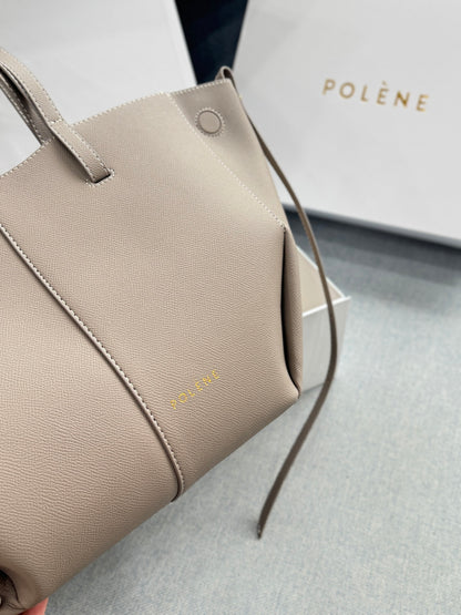 Polène Large Cowhide Tote Bag – Autumn/Winter Collection