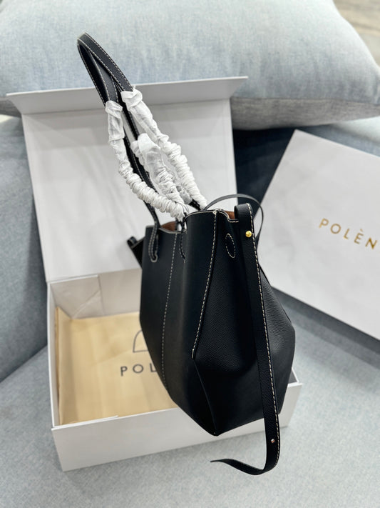Polène Large Cowhide Tote Bag – Autumn/Winter Collection