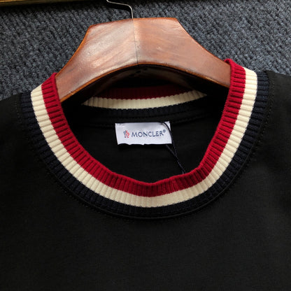 Moncler Embroidered Logo Crewneck T-Shirt – 2026SS