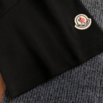 Moncler Embroidered Logo Crewneck T-Shirt – 2026SS