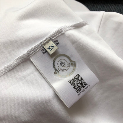 Moncler Embroidered Logo Crewneck T-Shirt – 2026SS