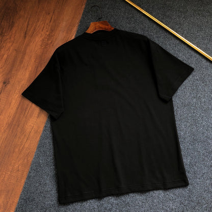 Fendi Letter Embroidery Crewneck T-Shirt – 2026SS