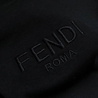 Fendi Letter Embroidery Crewneck T-Shirt – 2026SS
