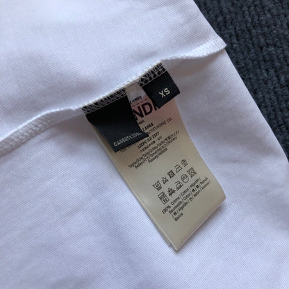 Fendi Letter Embroidery Crewneck T-Shirt – 2026SS