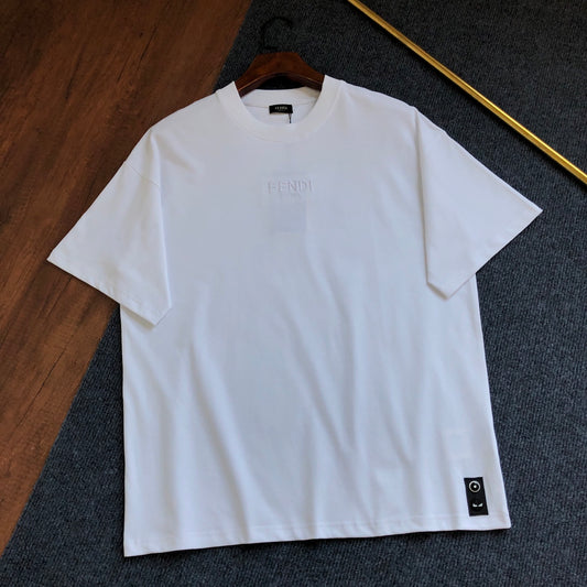 Fendi Letter Embroidery Crewneck T-Shirt – 2026SS