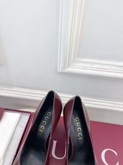 Gucci Signora Horsebit Chunky Heel Pumps – 2026 Spring/Summer Collection