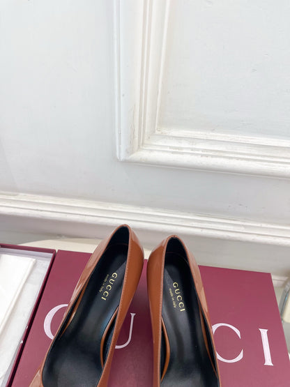 Gucci Signora Horsebit Chunky Heel Pumps – 2026 Spring/Summer Collection