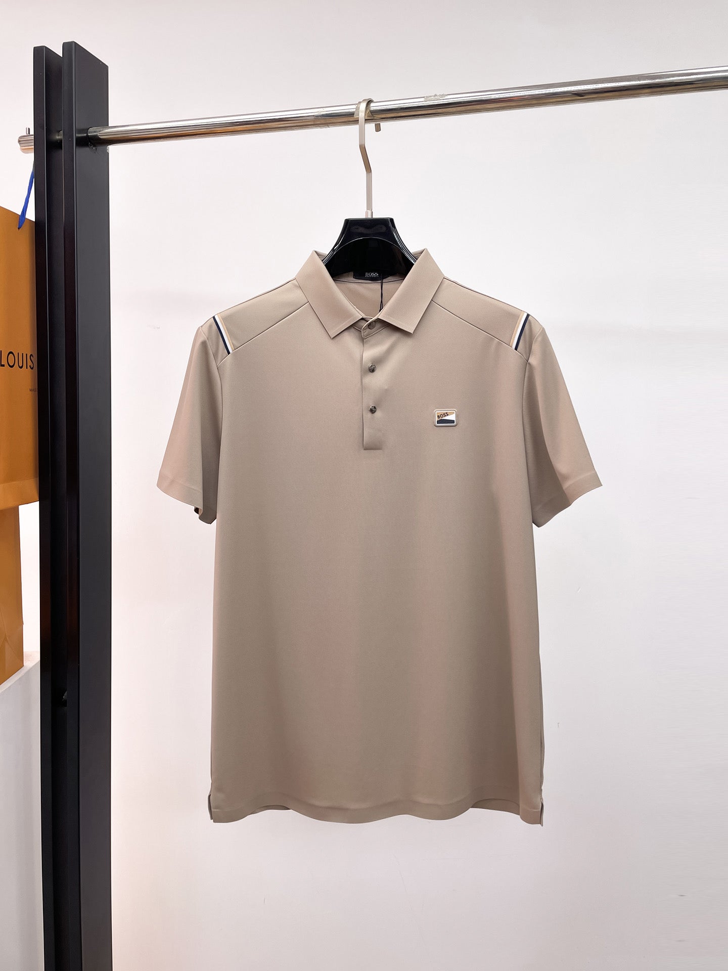 Boss Seamless Ice Silk Polo Shirt