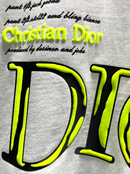 Dior 3D Rubber Logo Collaboration T-Shirt