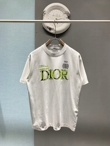 Dior 3D Rubber Logo Collaboration T-Shirt