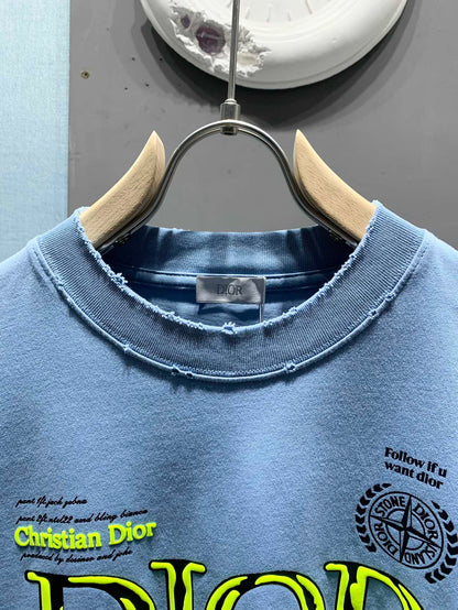 Dior 3D Rubber Logo Collaboration T-Shirt