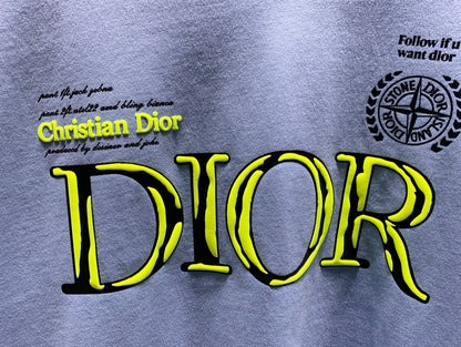 Dior 3D Rubber Logo Collaboration T-Shirt