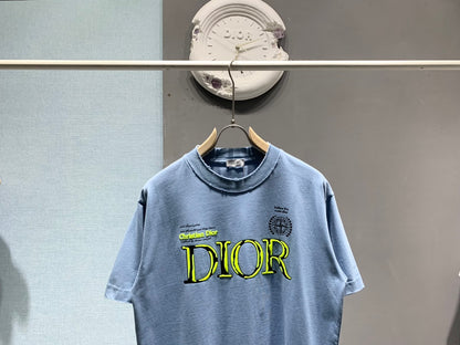 Dior 3D Rubber Logo Collaboration T-Shirt