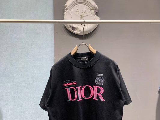 Dior 3D Rubber Logo Collaboration T-Shirt