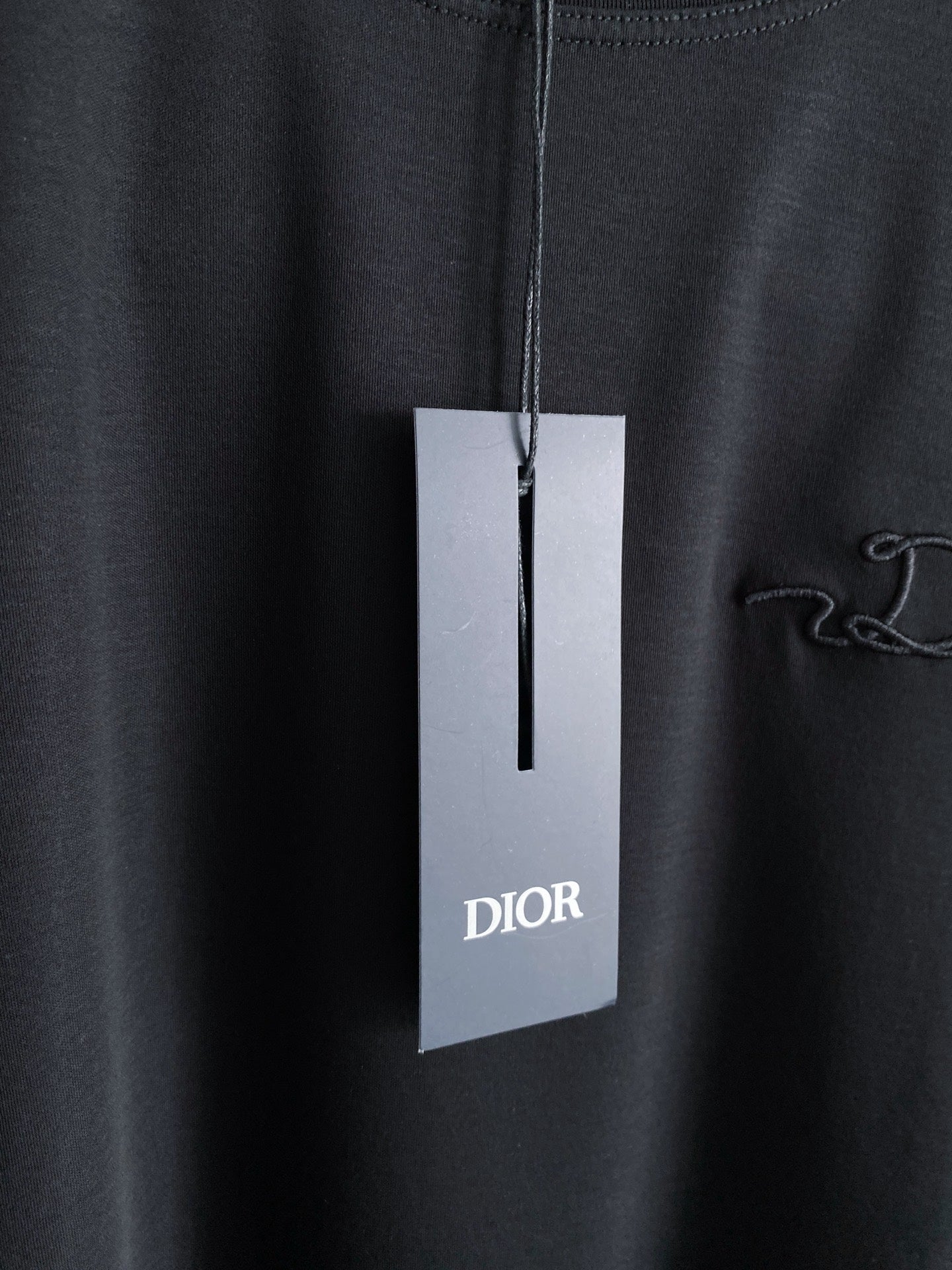 Dior Logo Mercerized Cotton T-Shirt – 2025 Spring/Summer Collection
